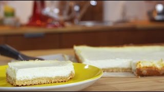 Lemon Mascarpone Cheesecake Recipe  LeGourmetTV [upl. by Ahsiruam500]