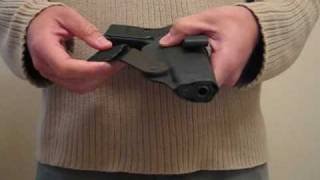 AIWB Kydex holster for a Sig P239  part II [upl. by Esinnej66]