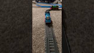 Trackmaster Streamlined Thomas and Racing Percy [upl. by Yrred]