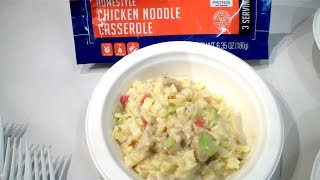 Review Homestyle Chicken Noodle Casserole by Mountain House NEW for 2016 [upl. by Buskus955]