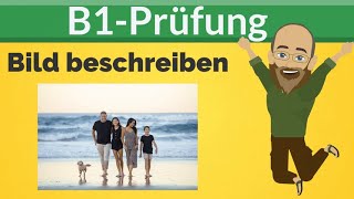 Bildbeschreibung  telc DTZ A2 B1 Prüfung Sprechen  Learn German [upl. by Louth570]