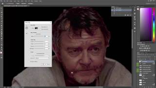 Photoshop CC 2014 Refine Edge Tutorial [upl. by Eudo]