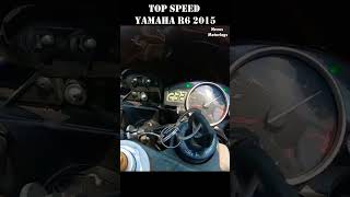 Yamaha R6 TOP SPEED [upl. by Ayotal]