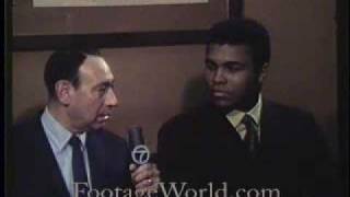 Ali vs Cosell  1968 Interview [upl. by Ardnajela894]