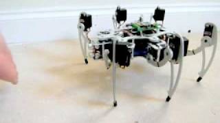 MSRH01 Hexapod  SRF08 Tutorial 3 [upl. by Coppinger]