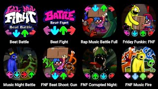 FNF Friends To Your End  But Everyone Sings It FNF Rainbow Friends Beat Battle Beat Fight [upl. by Gaven]