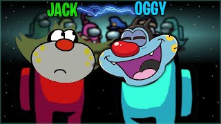 Oggy And Jack Playing With Funniest Randoms in Among us😂😂😂PART5 [upl. by Ellek]