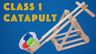 Young Engineers Class 1 Catapult  Easy and Fun DIY STEM Project for Kids [upl. by Anialram]