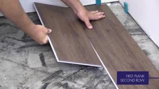 How to Install Metroflor Engage Genesis Luxury Vinyl [upl. by Borlase]