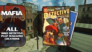 Mafia DE Walkthrough  All Dime Detective Pulp Magazine Locations [upl. by Rieth987]