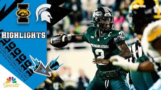 Iowa Hawkeyes vs Michigan State Spartans  COLLEGE FOOTBALL HIGHLIGHTS  101924  NBC Sports [upl. by Rust456]