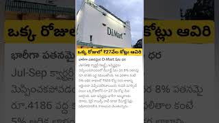 d Mart huge loss [upl. by Zenger610]