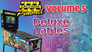 AtGames Legends Pinball Zaccaria Deluxe Tables [upl. by Rabah783]