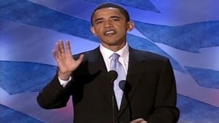 Raw video Barack Obamas keynote address at the 2004 DNC [upl. by Kinna]