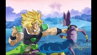 Bills Vs Broly  quotEl Verdadero Legendario Super Saiyajinquot Animación  Dragon Ball Super [upl. by Burrows453]