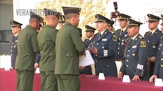 Ceremonia de graduación de la Escuela Militar de Clases de Sanidad [upl. by Elpmid]