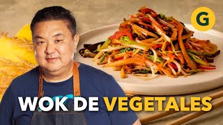 WOK de VEGETALES 🥕 PLATO RICO NUTRITIVO y SALUDABLE por Iwao Komiyama  El Gourmet [upl. by Ma]