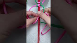 The most beautiful and simple way to tie a bracelet diy crafts diycrafts [upl. by Ainolopa]