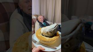 Grandad had fish pie 😳 fish oldgranddad funny cooking food [upl. by Ariaes]