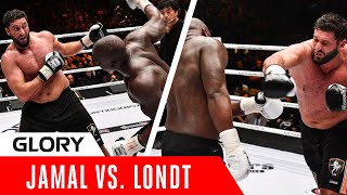 Battle of GIANTS Jamal Ben Saddik vs Ismael Londt FIGHT HIGHLIGHTS [upl. by Catharina718]