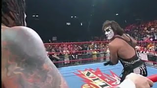 WCW Nitro Sting Attack Vampiro After Graveyard Fight 22 [upl. by Gies300]