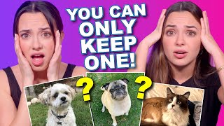 You Can Only Keep One  Merrell Twins [upl. by Enaenaj]