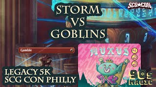 Storm vs Goblins SCG Con Philly Legacy 5K Round 6 [upl. by Kalam]