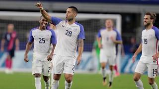 One Goal Away Clint Dempsey Ties Scoring Record [upl. by Enenaj]