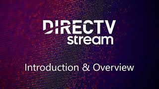 Streaming TV Tutorial  DirecTV Stream [upl. by Victorie]