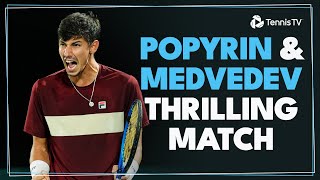 Thrilling Daniil Medvedev amp Alexei Popyrin Encounter 🔥  Paris 2024 Highlights [upl. by Hendren325]