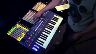 Novation  Live beats with UltraNova and Launchpad Explained [upl. by Haeel]