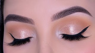 Champagne Glam Makeup Tutorial Perfect for Any Special Occasion [upl. by Lihcox]