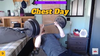 Chest  Flat amp Incline Bench  Isometric Holds  Full Vod [upl. by Awjan371]