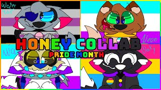 Honey  animation meme  collab  pride month [upl. by Davine795]