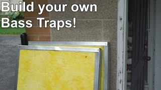 Build your own Bass Traps  CHEAP  SpectreSoundStudios TUTORIAL [upl. by Ronald]