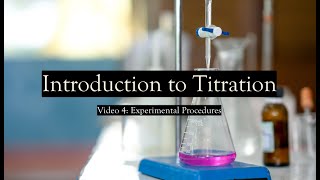 Titration procedure Step by step [upl. by Anivlac707]