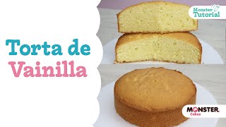 TORTA DE VAINILLA ESPONJOSA ESENCIAL [upl. by Dielu]