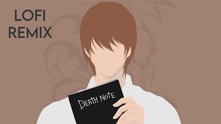 Death Note OP  The World  9 Tales Lofi Hiphop Remix [upl. by Mikey]