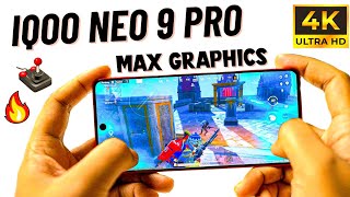 I Played BGMI with MAX SETTINGS4K Ultra Graphics 🔥  IQOONEO679PRO [upl. by Kcirej264]