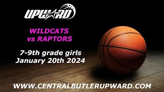 Wildcats vs Raptors  79th Grade Girls Jan 20th 2024 [upl. by Romie]