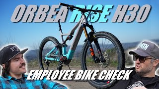 Traviss 2022 Orbea Rise H30 Review  Path Employee Bike Check [upl. by Amice]