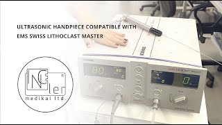 ULTRASONIC HANDPIECE COMPATIBLE WITH EMS SWISS LITHOCLAST MASTER [upl. by Merola]