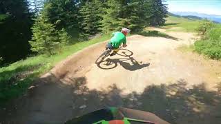 Les Saisies bikepark 2024 [upl. by Rori]