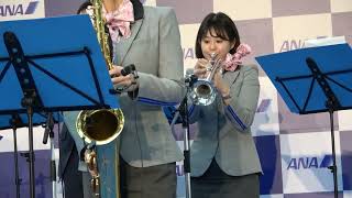 負けないで （ZARD） ANA Team HND Orchestra [upl. by Bolt]