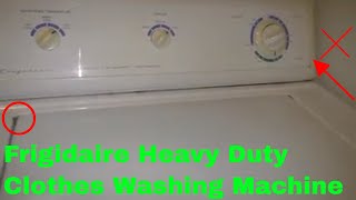 ✅ How To Use Frigidaire Heavy Duty Clothes Washing Machine Review [upl. by Nnorahs]