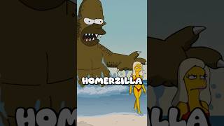 Que se passetil quand Homerzilla est affamé [upl. by Ardnuhsed]