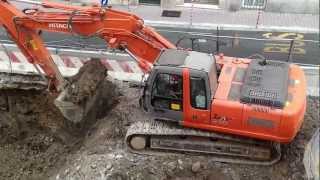 hitachi zaxis scavatore [upl. by Anders845]