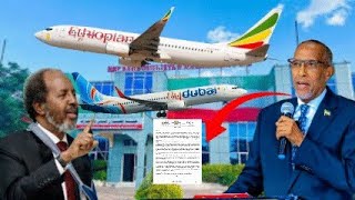 WARARKA SLAND AMAR DULDHIGTAY SHIRKADAHA FLY DUBIA amp ETHIOPIA AIRLINEARINKII JABHADA HAWD AFJARAY [upl. by Asyle]