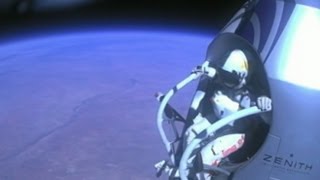 Felix Baumgartner Red Bull Stratos Space Jump Stuntman Discusses Record Leap [upl. by Birgitta]