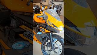 Suzuki GSX R150 Fi ABS New Model 2023 Yellow Colour Review shorts gsxr150 gsxr newtoyou bike [upl. by Tatum182]